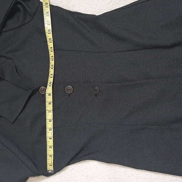 Women's Blazer Size 13 BYER TOO CALIFORNIA grey and black color Herringbone - Picture 10 of 12